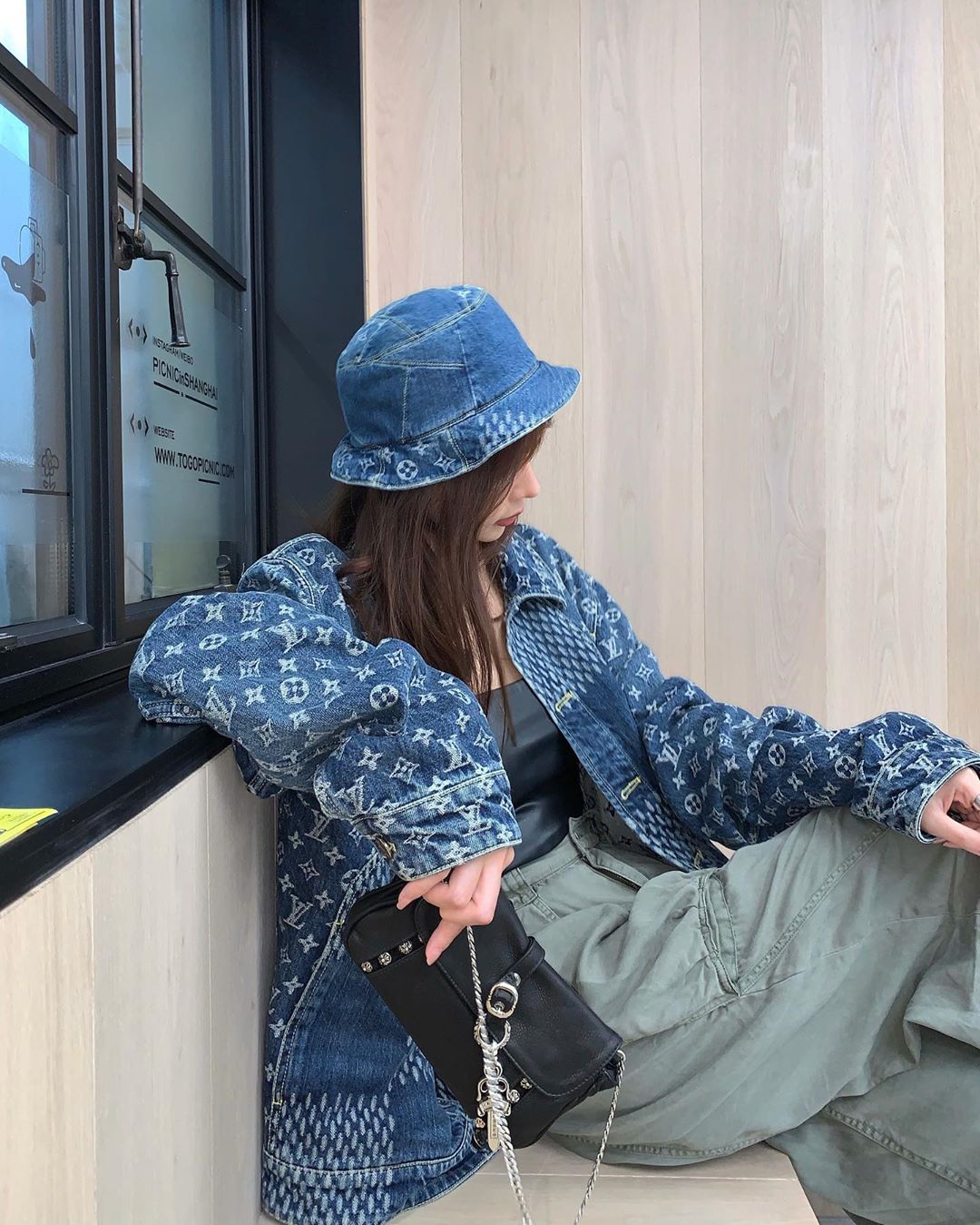 ルイヴィトン Louis Vuitton lv Nigo デニムバケットハット-