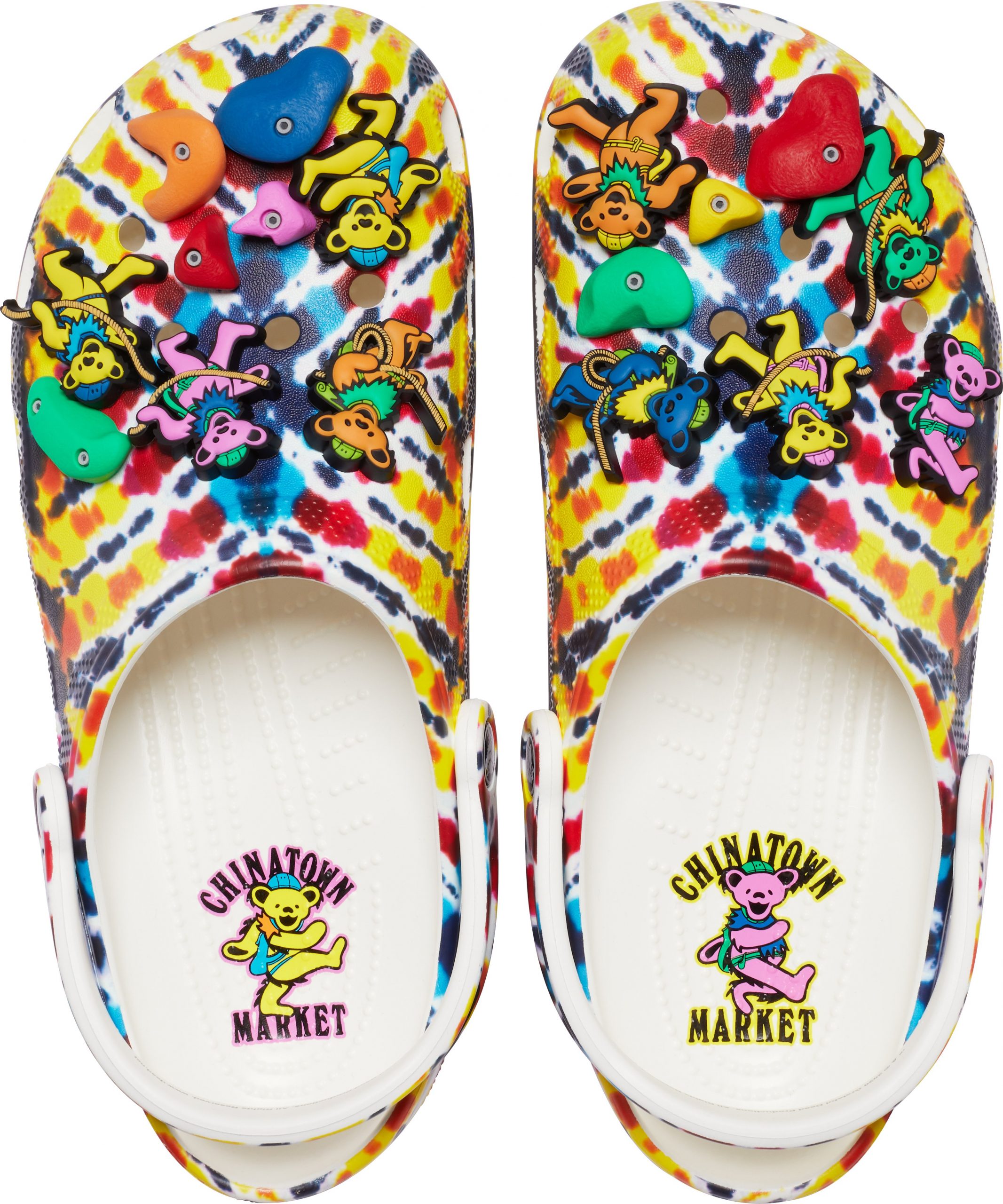 chinatown market grateful dead crocs