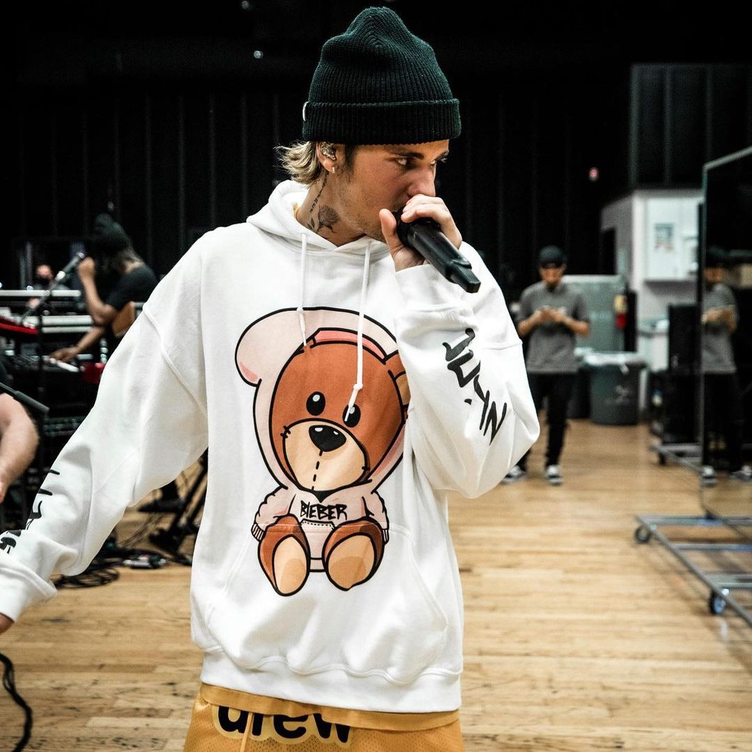 ジャスティンビーバー drew house Justin Bieber XLトップス - Tシャツ/カットソー(半袖/袖なし)