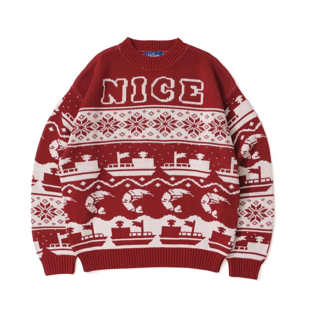 コムドットゆうた着用 KEBOZ NICE SWEATER bckediri.beacukai.go.id