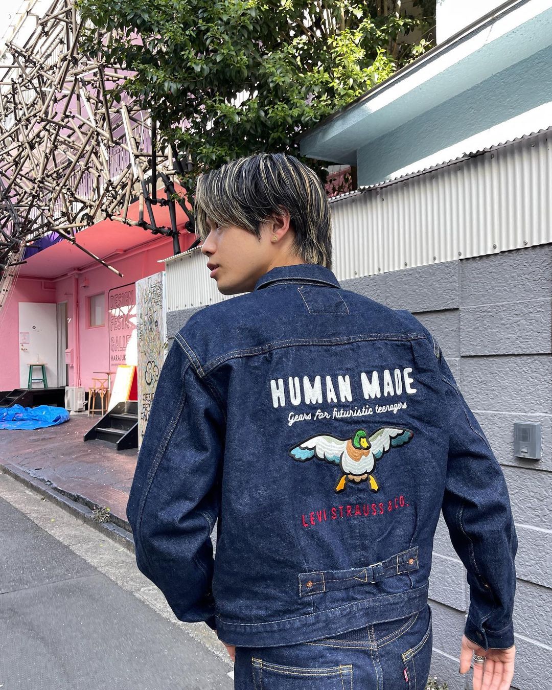 HUMANMADE ヒューマンメイド デニムジャケット-